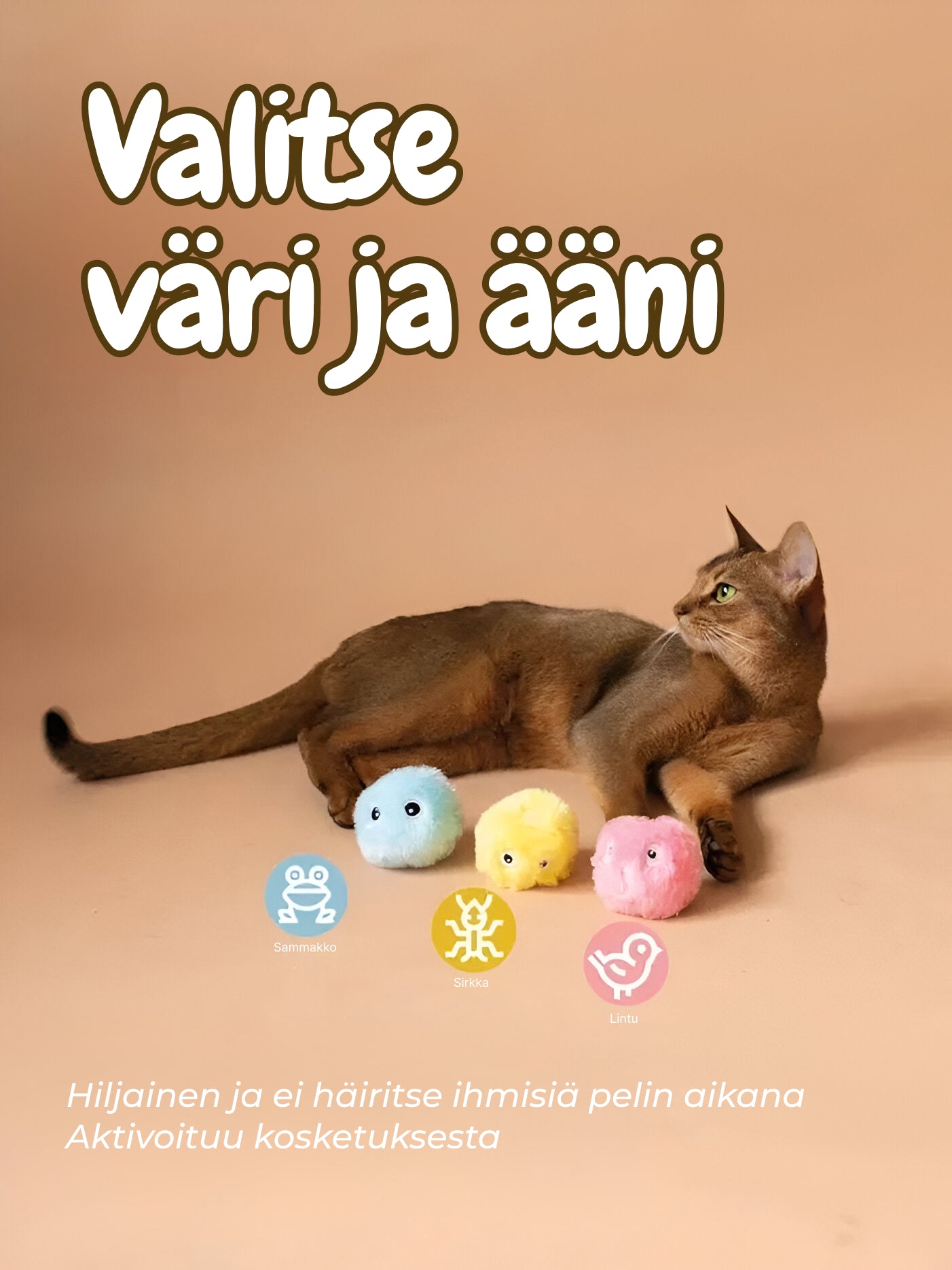 Pörröinen Vinkuva Pallo